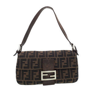 FENDI Zucca Mamma Bucket Semi Shoulder Bag